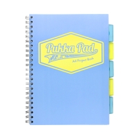 Kołozeszyt A4/200str kratka Pastel Projekt Book niebieski