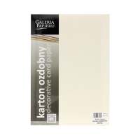 Karton wizytówkowy A4 160g gładki krem (50)