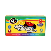 Farby plakatowe 8kol 20ml As 301219002
