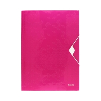 Teczka gumka A4 różowa 15mm Wow Leitz