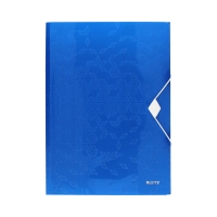 Teczka gumka A4 niebieska 15mm NewWow Leitz