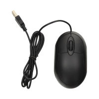 Mysz optyczna przewodowa USB czarna Omega OM-06VB