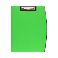 Teczka klip A4 jasnozielona Memo Biurfol KH-08