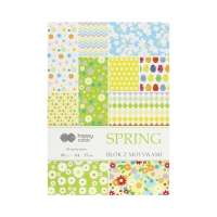 Blok z motywami A4/15 Spring Happy Color