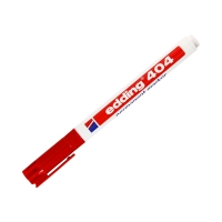 Marker permanentny 0.75mm czerwony okrągły Edding 404