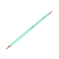 Ołówek z gumką HB zielony Pastel Swano Stabilo 4908/02