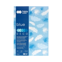 Blok Deco A4/20 5kol niebieski Happy Color 2030-032