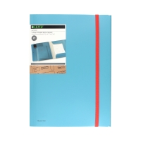 Teczka z gumką + kieszonka A4 niebieska Mobile Leitz Cosy 46190061