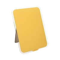Tabliczka do notatek szklana A4 na biurko pionowa żółta Leitz Cosy 39470019