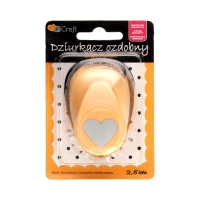 Dziurkacz ozdobny 2.5cm Serce
