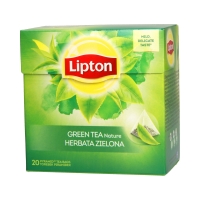 Herbata ekspresowa Green Lipton Nature 20t piramidka