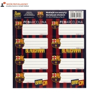 Naklejki na zeszyt FC-201 FC Barcelona Fan 6 708018002