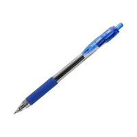 Pióro żelowe automatyczne 0.5mm niebieskie Rystor New BoyGel-Eko