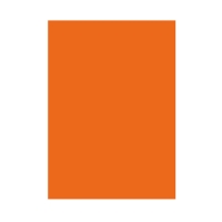 Karton kolor 50x70 pomarańczowy Happy Color