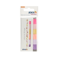 Zakładki indeksujące 45x15/30 6kol neon Spring StickN 21595