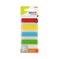 Zakładki indeksujące 38x51 4kol przezroczyste StickN