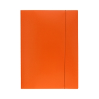 Teczka gumka A4 pomarańcz lakierowana Interdruk