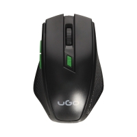 Mysz optyczna bezprzewodowa USB czarna UGO MY-04