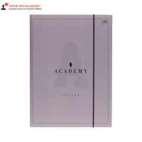 Teczka gumka A4+ Academy Interdruk