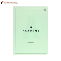 Brulion B5/128 kratka PT Academy pastel Interdruk 90g