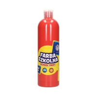 Farba szkolna czerwona 500ml Astra