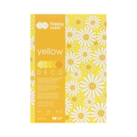 Blok Deco A5/20 5kol żółty Happy Color 1520-012