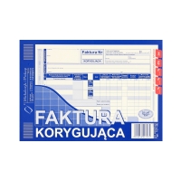 Faktura A5 korekta MP 107-3E