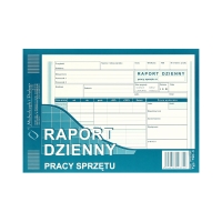 Raport dzienny pracy sprzętu A5 MP 790-3