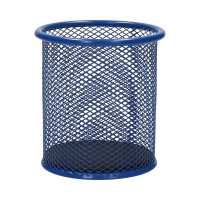 Przybornik długopisy granat siatka Leviatan 009983