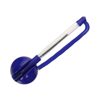 Długopis sprężynka niebieski stojący AT-04