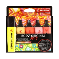 Zakreślacz 5kol ciepłe odcienie Stabilo Boss Arty 70/5-02-1-20
