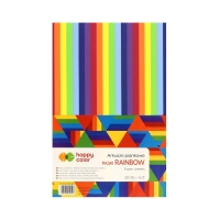 Arkusze piankowe A4/5 paski Rainbow Happy Color