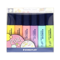 Zakreślacz 6kol pastelowych Staedtler S364CWP6
