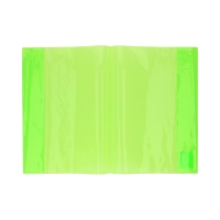 Okładka na zeszyt A4/PVC neon zielona Biurfol - 10szt.