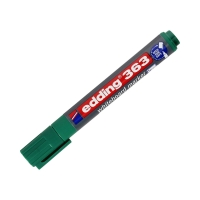 Marker tablic 1.0-5.0mm zielony ścięty Edding 363