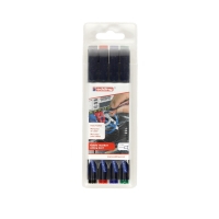 Marker permanentny do znakowania kabli 0.30mm 4kol Edding 8407-4