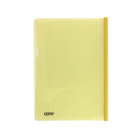 Skoroszyt zaciskowy A4 żółty Grand 9111