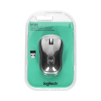 Mysz optyczna bezprzewodowa USB szara Logitech M185