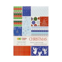 Blok z motywami A4/10 Christmas 150g Happy Color HA3815