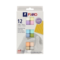 Modelina zestaw 12kol x 25g soft Pastel FIMO
