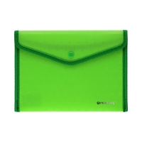 Teczka kopertowa A5 zielona LUX Penmate