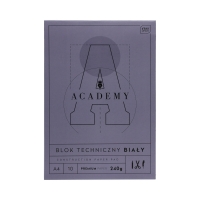 Blok techniczny A4/10 Academy Interdruk 240G