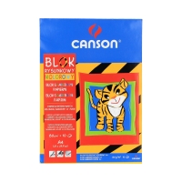 Blok rysunkowy A4/10 kolor 80g Canson 400075200