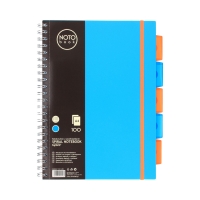 Kołobrulion A4/100 kratka niebieski Grand NotoBook