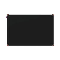 Tablica kredowo-magnetyczna 90x60 ALU EDGE czarna MemoBe IDEA