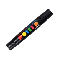 Marker permanentny 10mm/17mm czarny dwustronny Poster GR1712