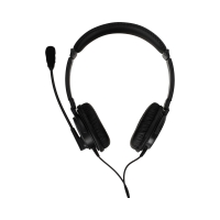 Słuchawki przewodowe mikrofon czarne 3.5mm HiFi Kensington