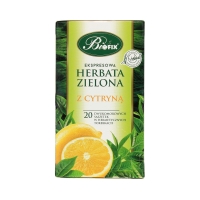 Herbata ekspresowa zielona/cytryna Bi fix 20t koperty