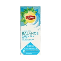 Herbata ekspresowa zielona/mint Lipton 25t