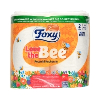 Ręcznik papierowy kuchenny 2w biały Foxy Love The Bee (2)